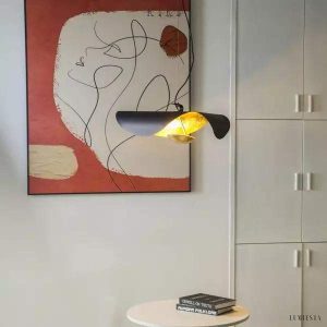 Lampa wisząca Lederam Manta z eleganckim kloszem