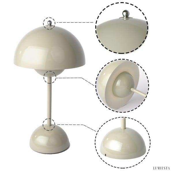 Stylowa Lampka Stołowa Bloom L9 z Dimmowaniem