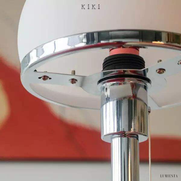 Lampa stołowa Bauhaus Wagenfeld z szklanym kloszem