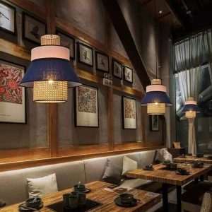 Japońska lampa wisząca Zen nowoczesny styl w Twoim wnętrzu