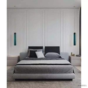 Kinkiet i lampa wisząca Float w eleganckim stylu cylindrycznym