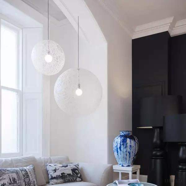 Lampa wisząca Mana efektowny design z polimeru