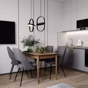 Lampa wisząca Moon inspirowana księżycem elegancka oprawa