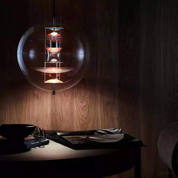 Lampa wisząca West nowoczesny klosz kula eleganckie oświetlenie