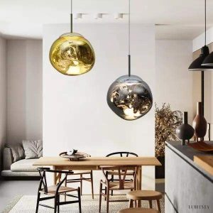 Lampa Wisząca Eloru w Stylu Nowoczesnym Efekt Lawy