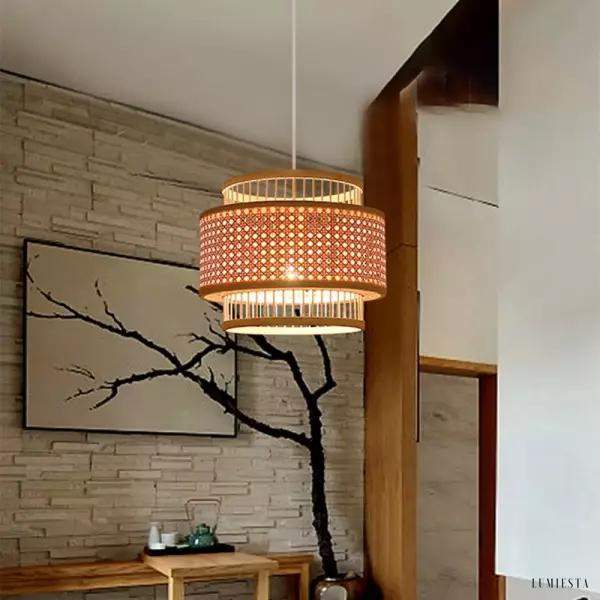 Lampa wisząca Zen Wabi-sabi w stylu azjatyckim