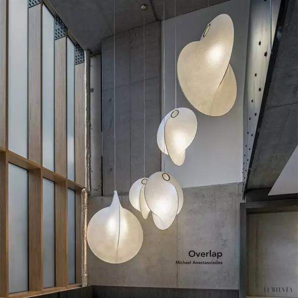 Lampa Wisząca Full Nowoczesny Design z Kształtem Pierścieni