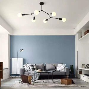 Lampa wisząca Molecular Minimal w stylu industrialnym