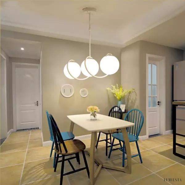 Nowoczesna lampa wisząca GIRT Ball w stylu nordyckim