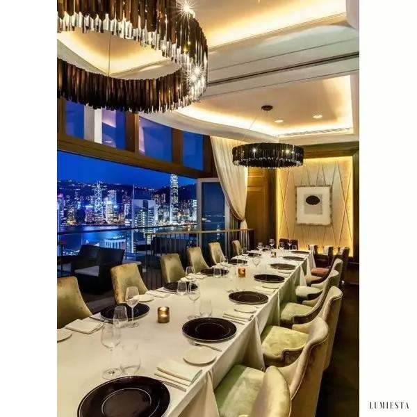 Lampa sufitowa Facet metalowa z efektem LED  styl nowoczesny