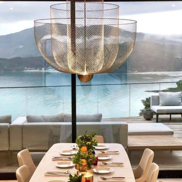 Lampa wisząca Meshmatics w stylu nowoczesnym 60cm