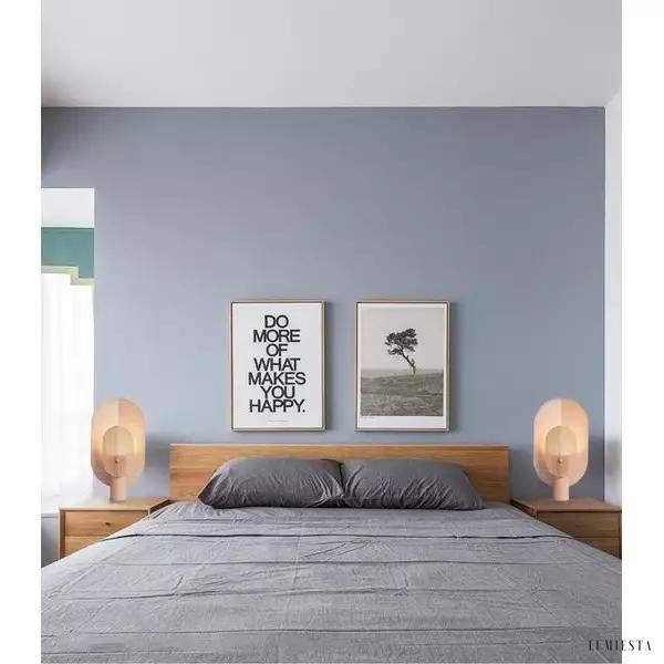 Stylowa lampa stołowa w kształcie filtra metalowego