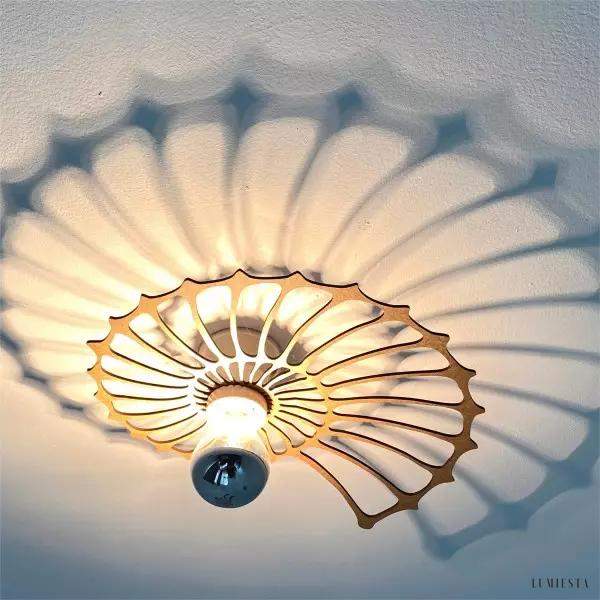 Lampka ścienna LED Nautilus w stylu nowoczesnym 50 cm