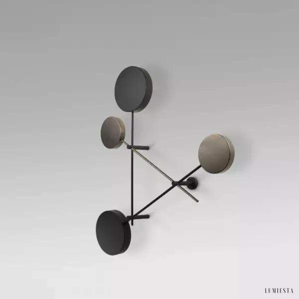 Lampa ścienna Iride w nowoczesnym geometrycznym stylu