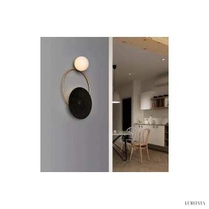 Luksusowa lampa ścienna GRISK w stylu geometrycznym