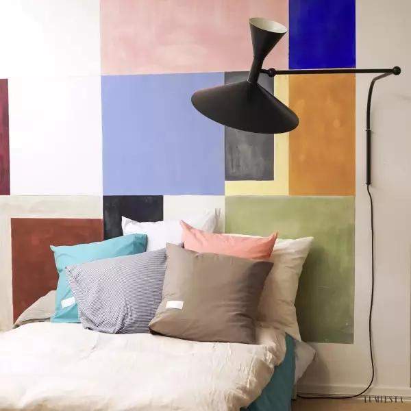 Lampa ścienna Lampe De Marseille stylowa aluminiowa ściemniacz