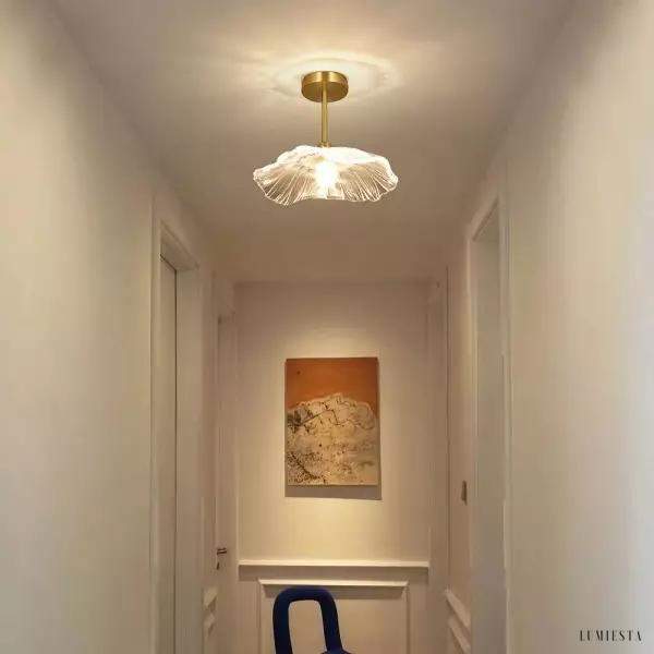 image_4-699.jpg Lampy sufitowe Lotus w kształcie kwiatu ze szkła retro, styl vintage, 1-punktowa