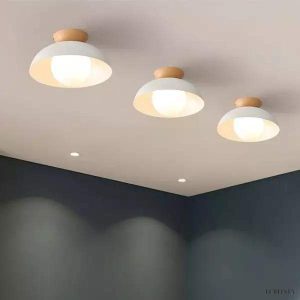 Lampa sufitowa Scandinavian z żyrandolem w stylu nordyckim