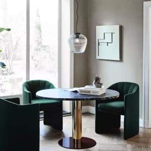 Lampa wisząca Loop dmuchana szkło w stylu antycznym