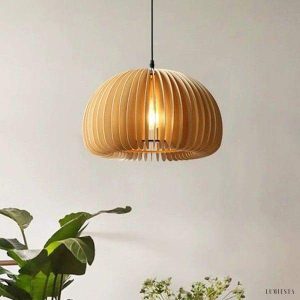 image_4-87.jpg Drewniana Lampa Wisząca Dynia w Stylu Rustykalnym Elegancji