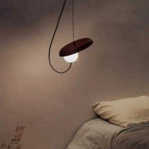 Lampa wisząca Milan Wire nowoczesny design z drutu i szkła