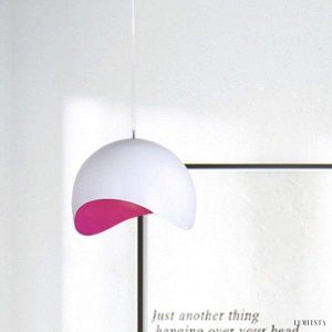 Nowoczesna lampa wisząca kuli eggshell w stylu minimalistycznym