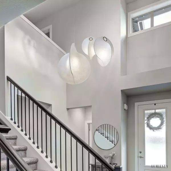 Lampa Wisząca Full Nowoczesny Design z Kształtem Pierścieni