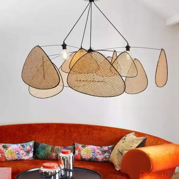 image_5-312.jpg Lampa wisząca Pala w stylu nowoczesnym z rattanu