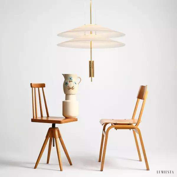 Itiwi – lampa wisząca w nowoczesnym stylu - wielowarstwowa