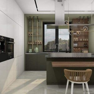 Lampa wisząca Wera w nowoczesnym stylu geometrycznym