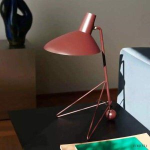 Lampka stołowa w stylu minimalistycznym na tripodzie HM9