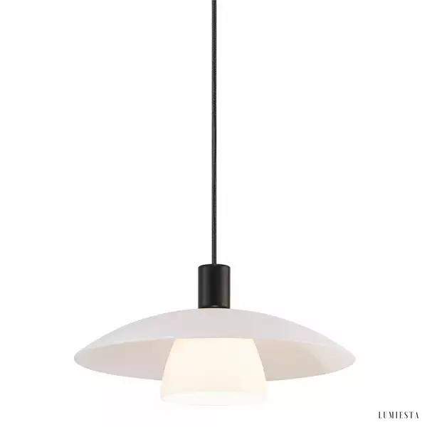 Lampa Wisząca Nordlux Verona z Opalowym Szkłem w Skandynawskim Stylu