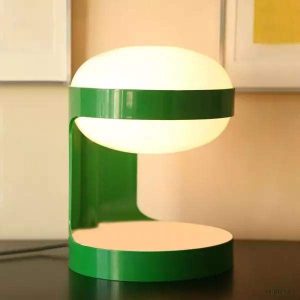 Lampa biurkowa Vintage KD29 w stylu retro zielona