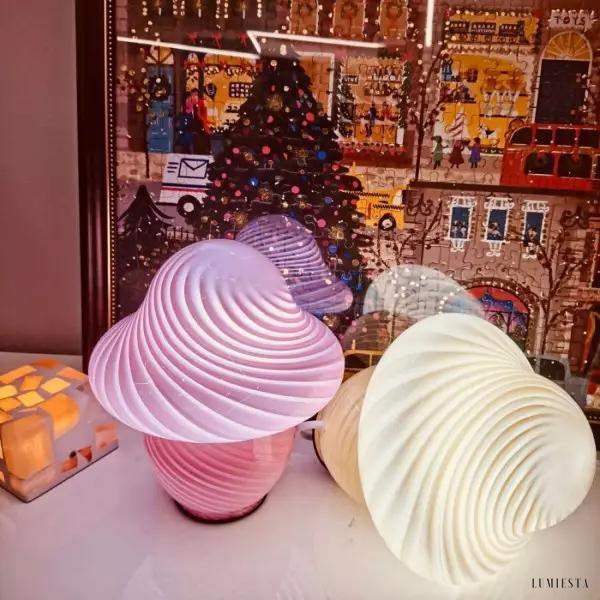 Lampka nocna w kształcie grzyba nowoczesna lampa LED
