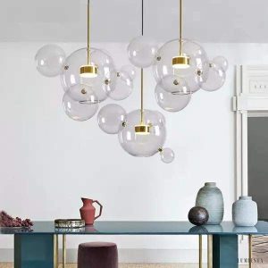 Lampa Wisząca Bolle Żyrandol w Stylu Bąbelkowym