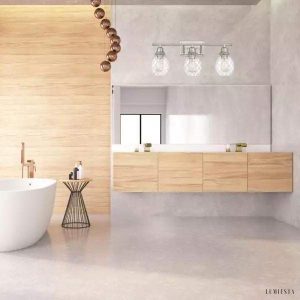 image_5-607.jpg Nowoczesna lampa ścienna metalowa z trzema szklanymi kloszami