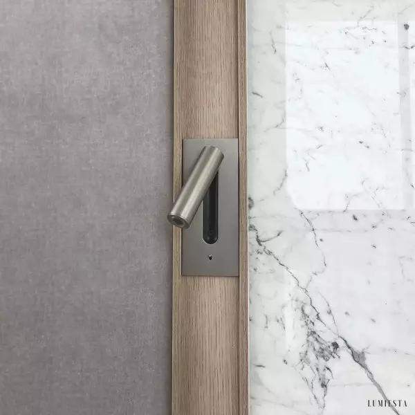 Nowoczesna lampa ścienna LED Fuse Switched II w minimalistycznym stylu