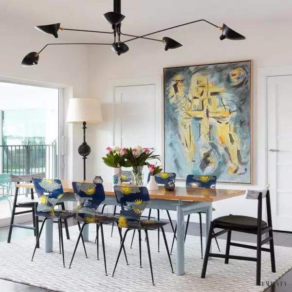 Obeji - Lampa sufitowa stylowa z regulowanym kloszem