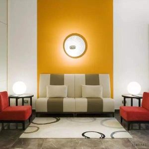 Lampa sufitowa Droplet w stylu nowoczesnym złota 60cm