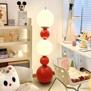 Nowoczesna minimalistyczna lampa podłogowa Molecular Ball