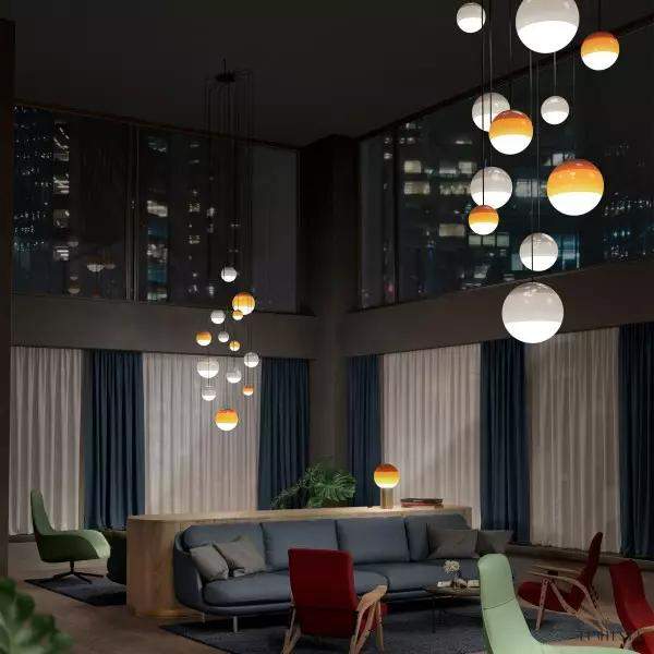 image_5-80.jpg Lampa Wisząca Dipping witrażowa z unikalnym kloszem