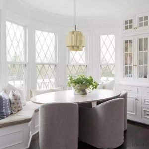 image_6-106.jpg Kremowa lampa wisząca bębnowa z żywicy eleganckie oświetlenie