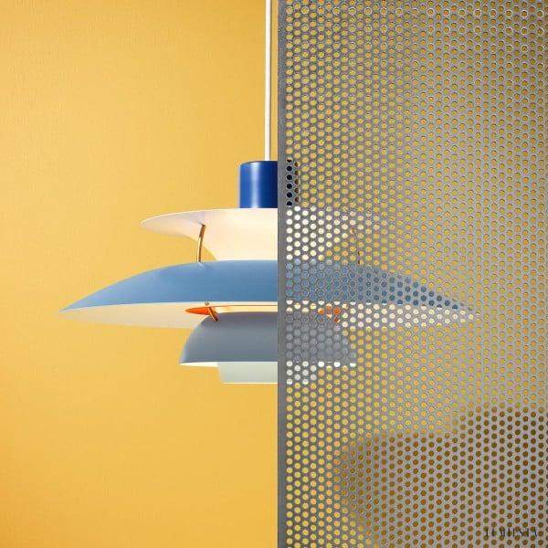 Skandynawska metalowa lampa wisząca wielowarstwowa