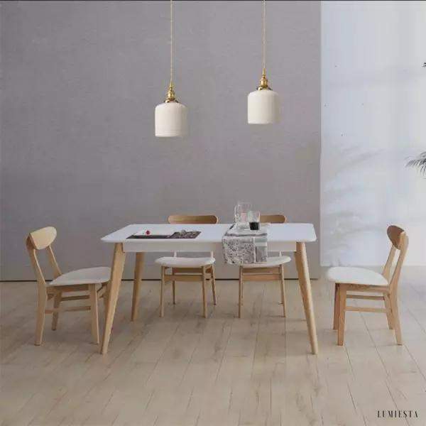 Wykwintna ceramiczna lampa wisząca