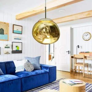 Lampa Wisząca Eloru w Stylu Nowoczesnym Efekt Lawy