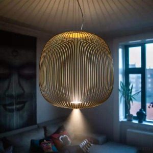 Lampa Wisząca Rim w Kształcie Latarni Styl Nowoczesny