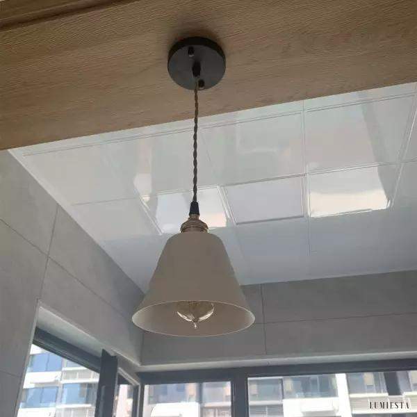 Lampa wisząca kinkiet górski cień ceramiczny japoński styl