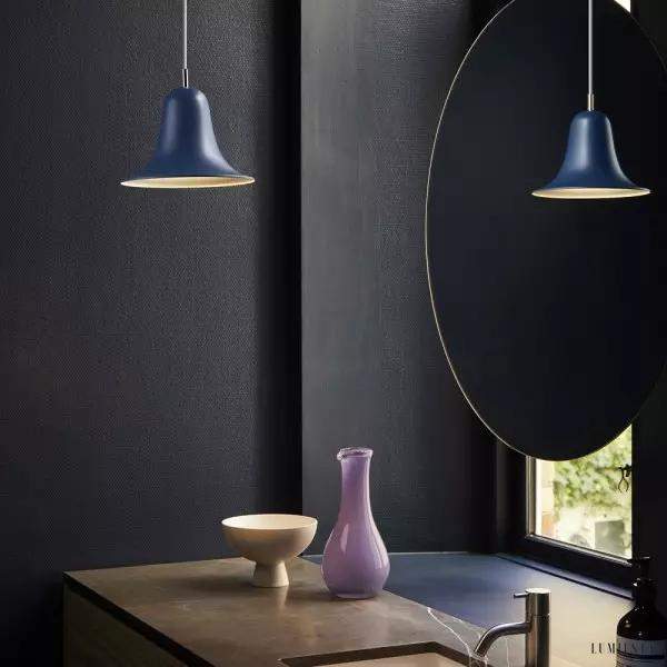 Lampa Wisząca Hat z rozkloszowanym kloszem elegancka