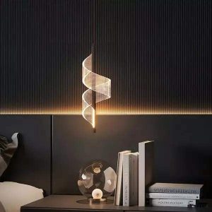 Rilia - Nowoczesna Spiralna Lampa Wisząca