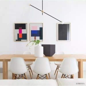 Lampa wisząca SI w stylu nowoczesnym z ręcznie dmuchanym szkłem